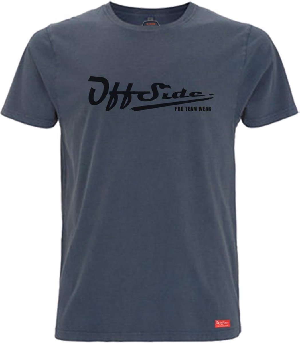 The Stone .. T-Shirt Regular fit Blue Stone Black - Maat S - Off Side - incl. Gratis rugzak