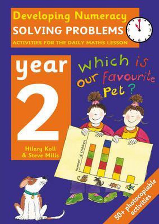 Develop Numeracy Solving Problems Year 2 - cover