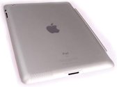 Back Cover for Smart Cover Transparant Grijs/Grey voor Apple iPad 2, 3, 4