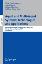 Agent and Multi-Agent Systems: Technologies and Applications