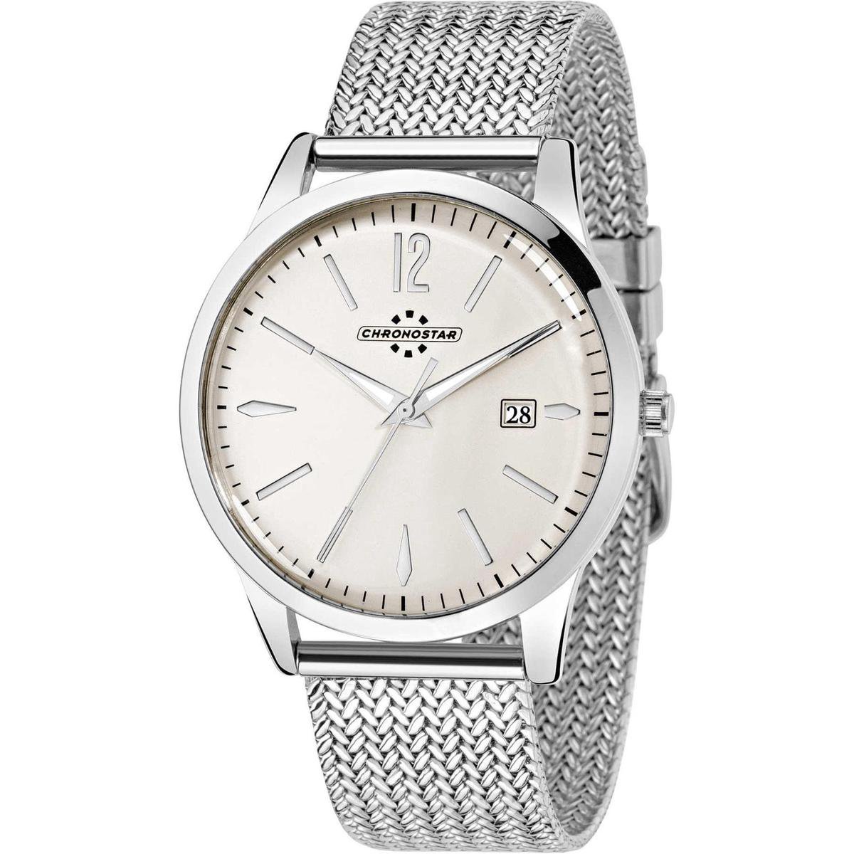 Chonostar England heren horloge met dag aanduiding