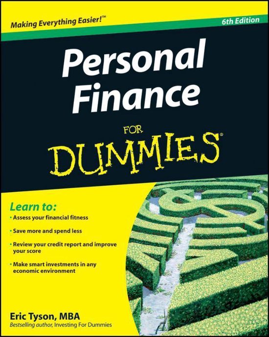 Personal Finance For Dummies - cover