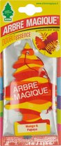 Désodorisant Arbre Magique 12 X 7 Cm Mangue & Papaye
