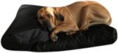 Topmast - Comfortbag -Hondenkussen - Nylon - Korrelvulling - Zwart - 125 x 90 cm