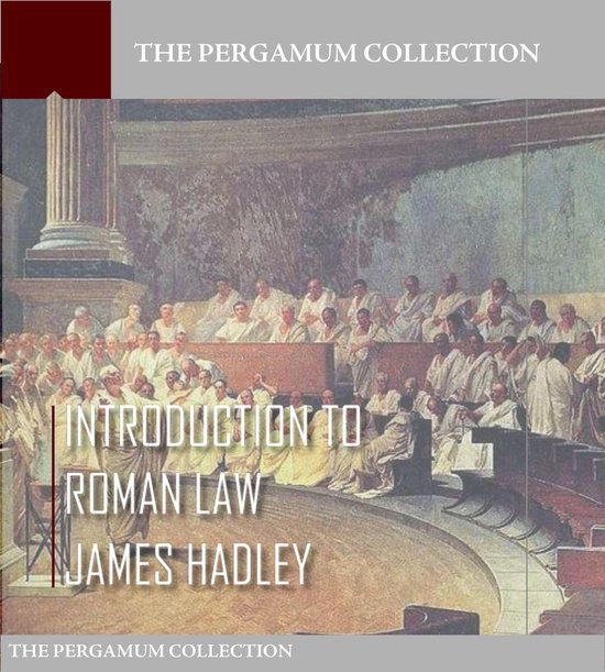 Introduction to Roman Law - cover