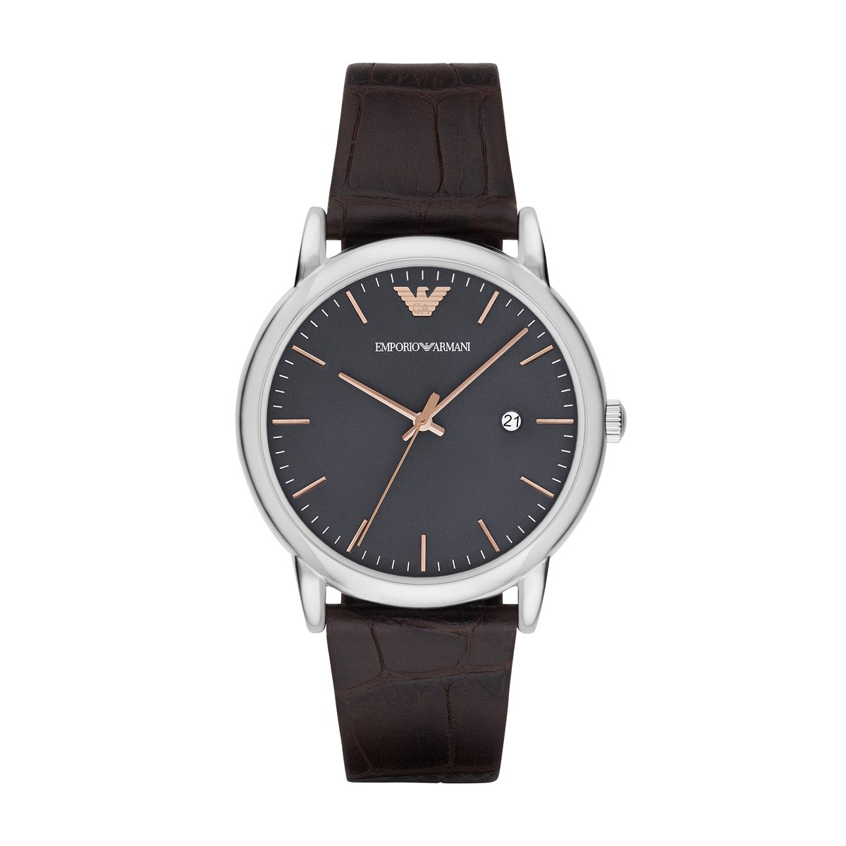 Emporio Armani Zilverkleurig Mannen Horloge AR1996