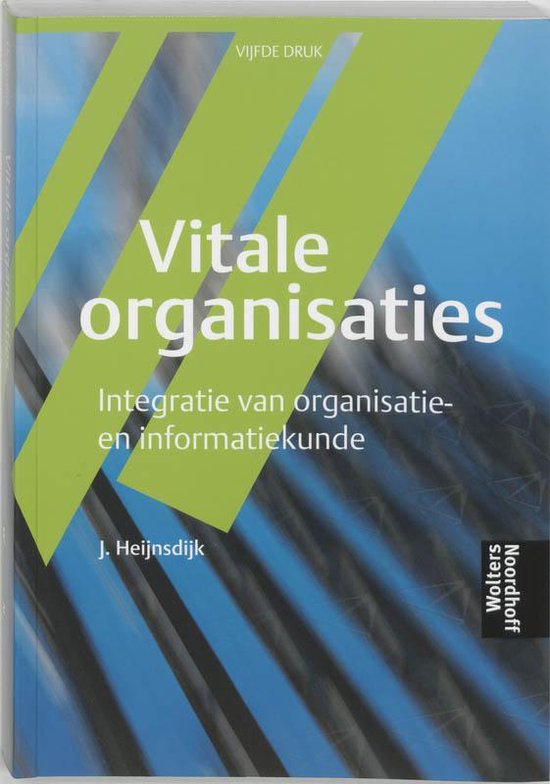 Vitale organisaties - cover