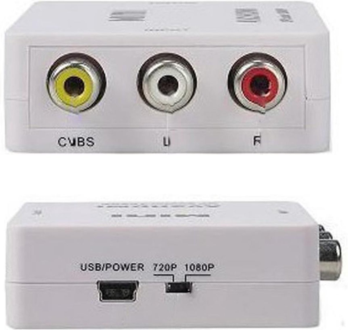 Tulp - Naar HDMI Converter - AV / Composiet RCA To HDMI Audio Video Kabel  Adapter | bol.com