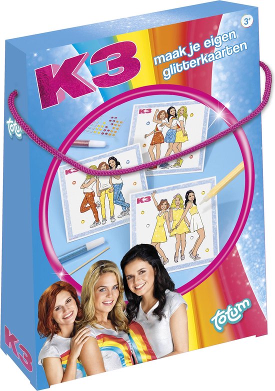 K3 Glitterkaarten