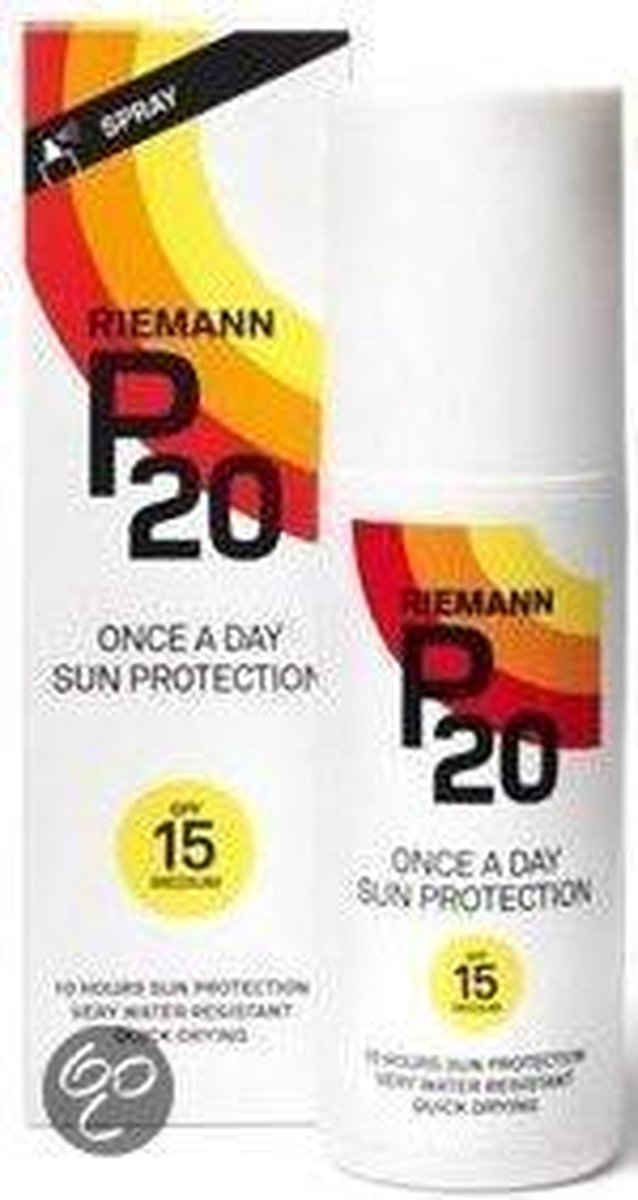 P20 Sunfilter SPF 15 - 100 ml - Zonnebrand spray