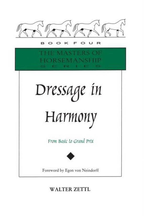 Dressage in Harmony - cover
