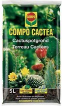 Potgrond cactussen 5 liter - set van 5 stuks