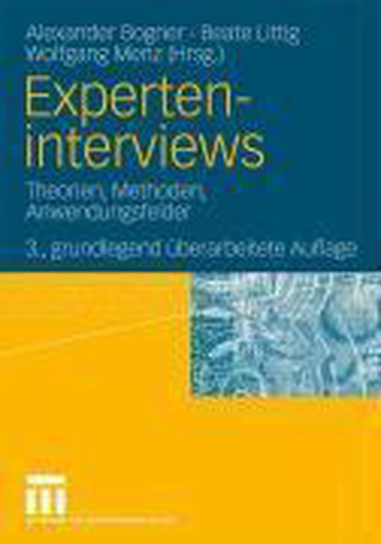 Experteninterviews - cover