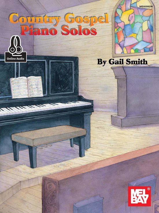 Country Gospel Piano Solos - cover