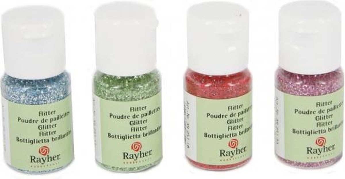 Afbeelding van product Fun & Feest Party Gadgets  Hobby materiaal glitterflesje zilver 10 ml