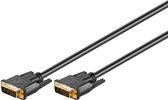 Goobay DVI-I Dual Link monitor kabel / zwart - 5 meter