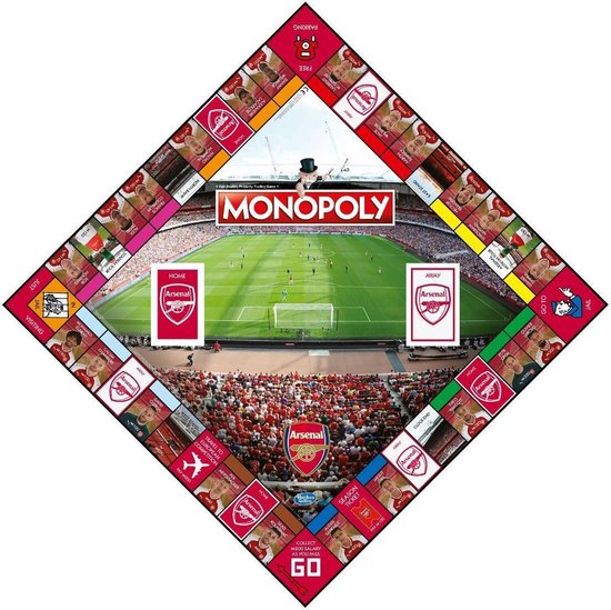 Thumbnail van een extra afbeelding van het spel Monopoly Arsenal F.C. - Engelstalig Bordspel