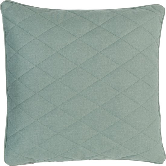 Zuiver Pillow Diamond Square Minty Green - Sierkussen - Mint Groen | bol.com