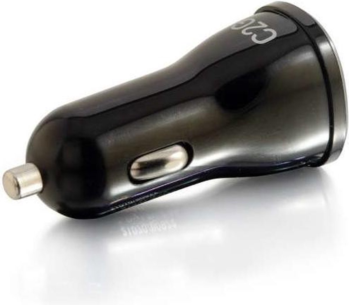 Cables To Go C2G Slimme 2-poort USB autolader, 2,4 A Uitvoer