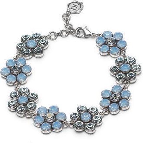 Bracelet Dolce Luna Flower bleu