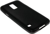 Siliconen hoesje zwart Geschikt Voor Samsung Galaxy S5 (Plus) / Neo