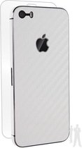 BodyGuardz Armor Carbon Fiber iPhone 5S Full Body Skin White