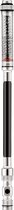 Lezyne ABS Pen Gauge - Custom luchtdrukmeter - Voor pompen met draadslang aansluiting - Schroefdraad verbinding - 100% Aluminium - Zwart/Zilver