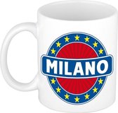 Milano  naam koffie mok / beker 300 ml  - namen mokken