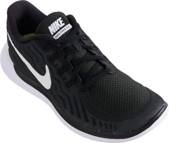 Nike Free 5.0 - Hardloopschoenen - Mannen - Maat 43 - zwart/wit | bol.com