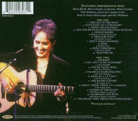 Ring Them Bells, Joan Baez | CD (album) | Muziek | bol.com