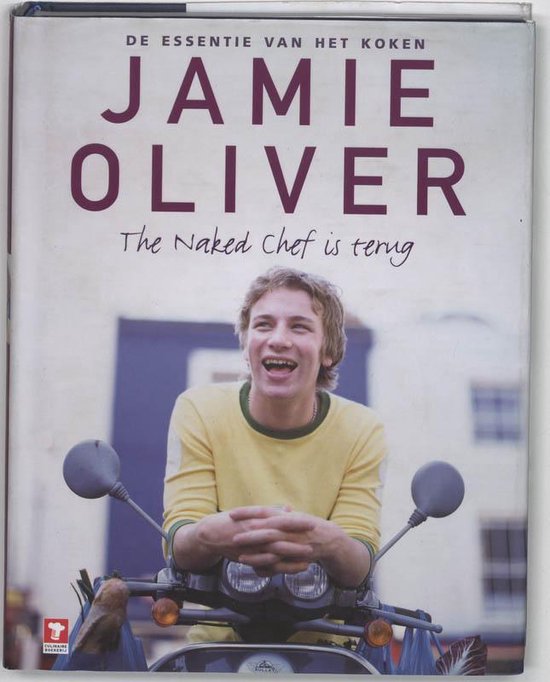 Cover van het boek 'The Naked Chef is terug' van Jamie Oliver