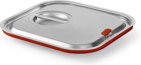 HENDI Deksel voor GN-containers – siliconenrand – luchtdichte afsluiting – 354x325 mm