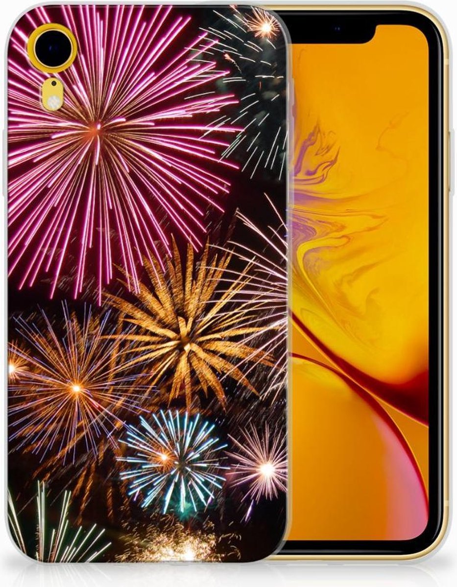 Apple iPhone Xr Silicone Back Cover Vuurwerk