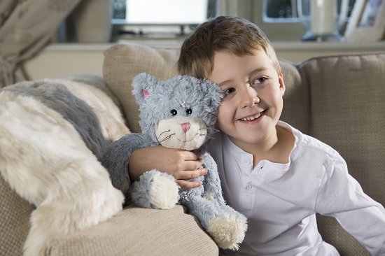 Warmies Kat - Magnetronknuffel - Warmte dier - Warmte kussen van Warmies — afbeelding 5