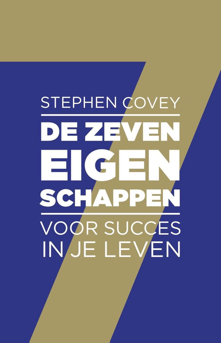 Omslag van De zeven eigenschappen voor succes in je leven