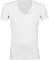 RJ Bodywear T-Shirt Deep V-Neck - Sportshirt - Mannen - Maat XXL - Wit