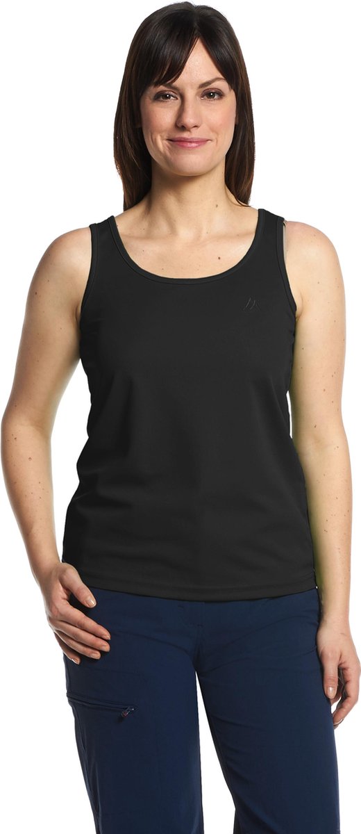 Maier Sports Petra Tanktop Dames Zwart