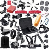 QY 44-delige Accessoires set voor Action Camera's in luxe opbergkoffer – o.a. voor Go Pro Hero