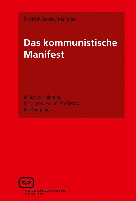Das kommunistische Manifest - cover