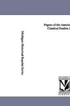 Papers of the American School of Classical Studies at Athens.