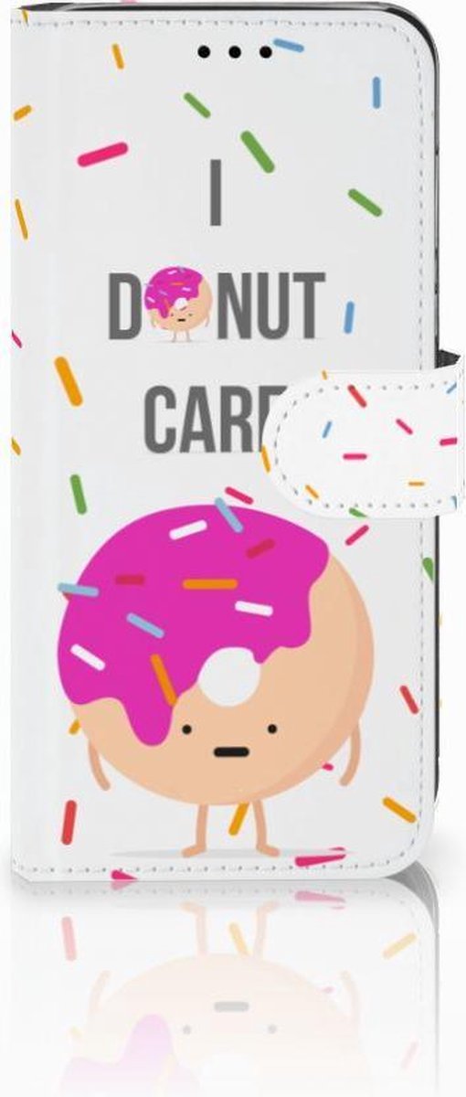 Huawei P20 Lite Book Cover Donut Roze