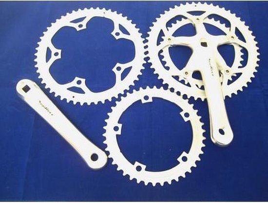 Crankstel 8-speed Sunrace FCR8183 53/39T + extra 52/42T van Merkloos — afbeelding 3