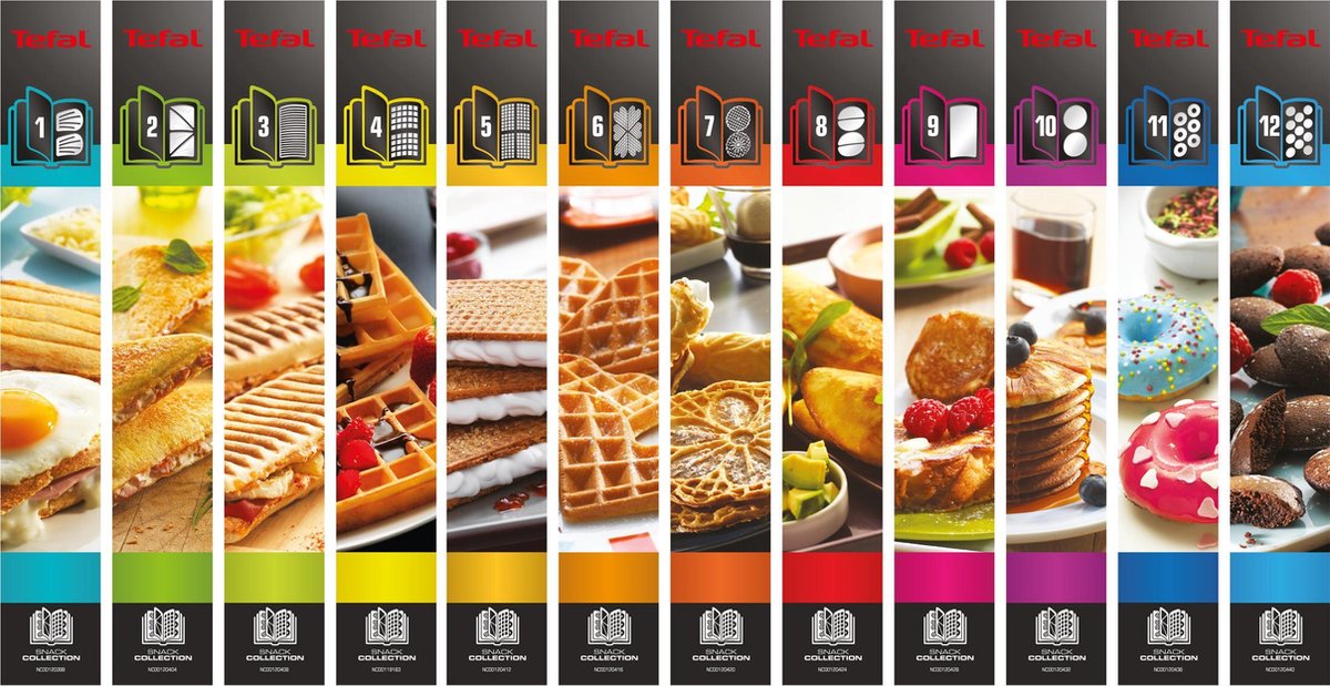 Tefal Snack Collection XA8003 - Plaque à pâtisserie / plaque à