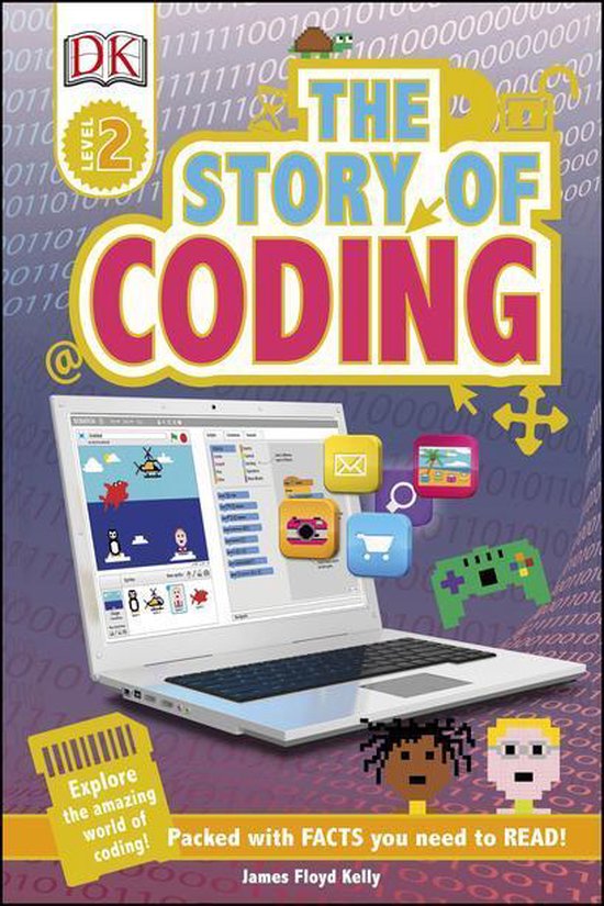 DK Readers 2 - The Story of Coding - cover
