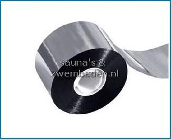 BOMEI PACK 75 mm x 50 meter aluminium zilver plakband afdichtband voor reparatieband aluminium tape hittebestendig en zelfklevend aluminium plakband
