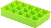 Dotz - Silicone ijsblokjesvorm - Kubus - Groen - 3,3x3,3x3,3cm