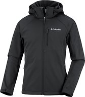 Columbia Cascade Ridge™ II Softshell Jas - Soft Shell Jas voor Heren - Outdoorjas - Zwart - Maat XL
