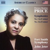 Fort Smith Symphony - John Jeter - Symphonies Nos. 1 And 4 (CD)