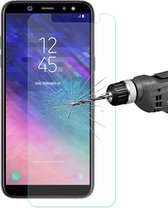 9H Tempered Glass - Geschikt voor Samsung Galaxy A6 (2018) Screen Protector - Transparant