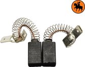 Koolborstelset voor DeWalt zaag DW365 - 6,4x10x17,5mm